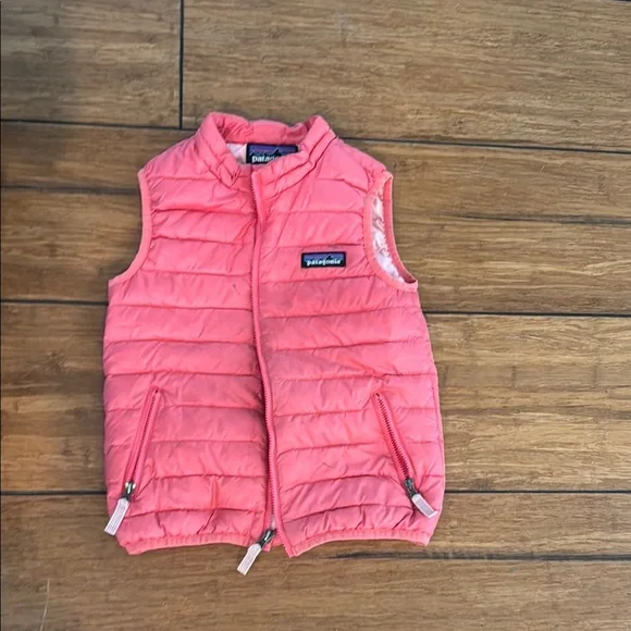 Patagonia Pink Puffer Vest - Picture 1 of 2